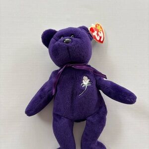 Ty Princess Beanie Baby Plush - Purple